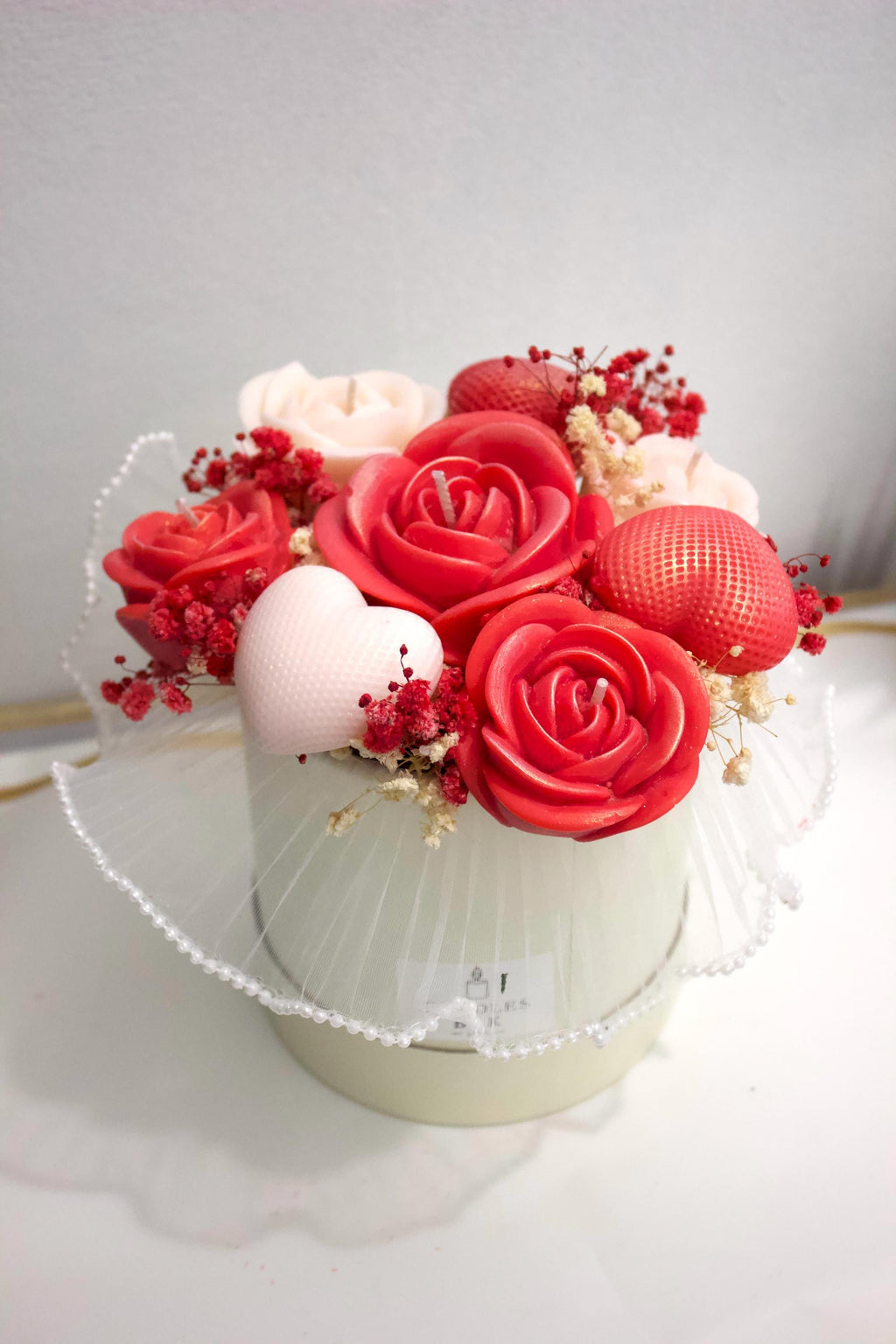 Handmade Rose Wax Melt Bouquet | Gift for her