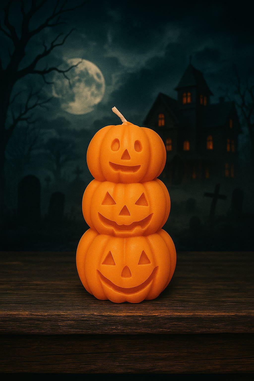 Halloween Scented Candle Collection – Pumpkin, Ghost & Spooky Decor Candles – Handmade Autumn Gifts