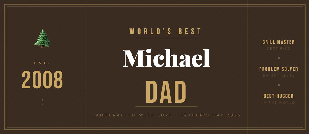 Personalised Father’s Mug | Custom Dad Name Coffee Cup