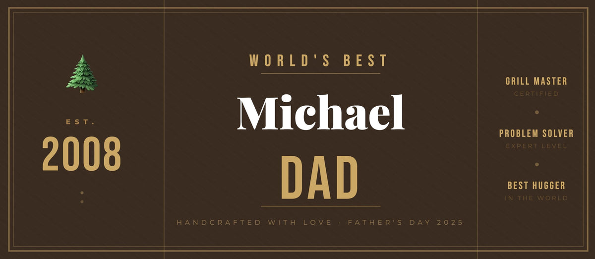 Personalised Father’s Mug | Custom Dad Name Coffee Cup