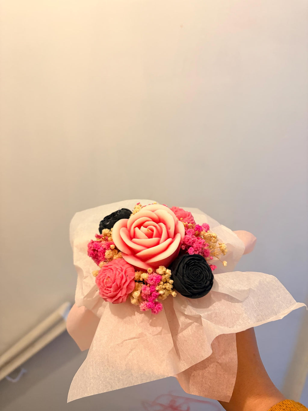 Handcrafted Scented Wax Melt Flower Bouquet