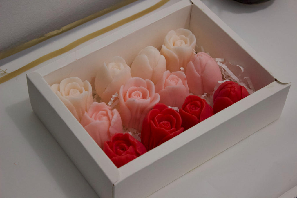 Floral Tulip Wax Melts Gift Set | Hand-Poured Home Fragrance