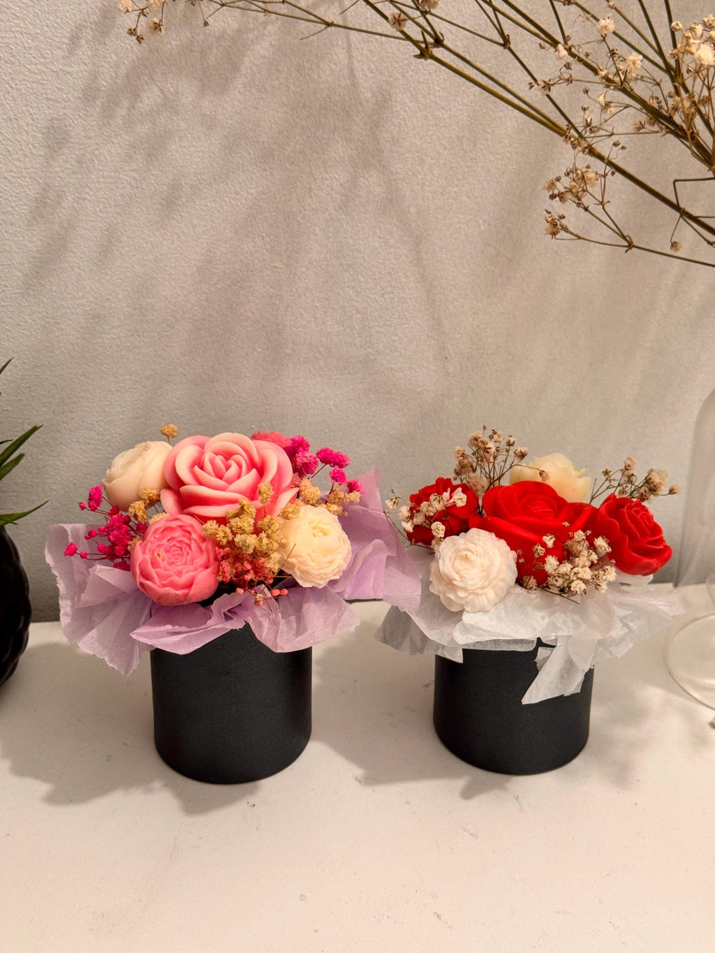 Handcrafted Scented Wax Melt Flower Bouquet