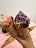 Handmade Flower Bouquet Wax Melts Singles: Scented Soy Home Fragrance Gift
