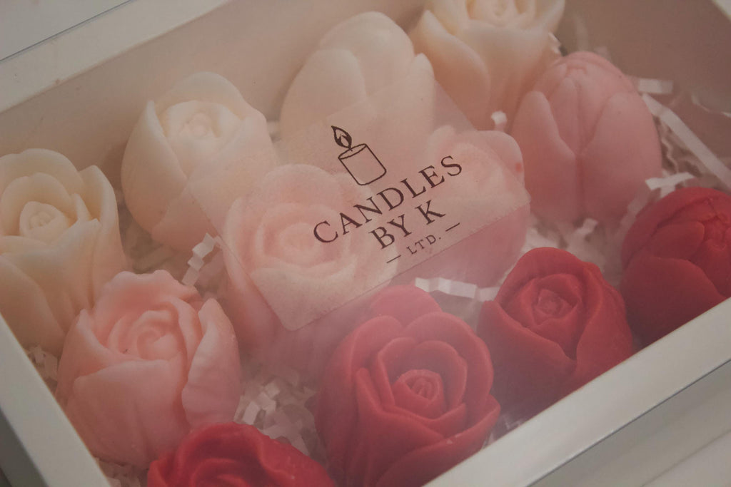 Floral Tulip Wax Melts Gift Set | Hand-Poured Home Fragrance