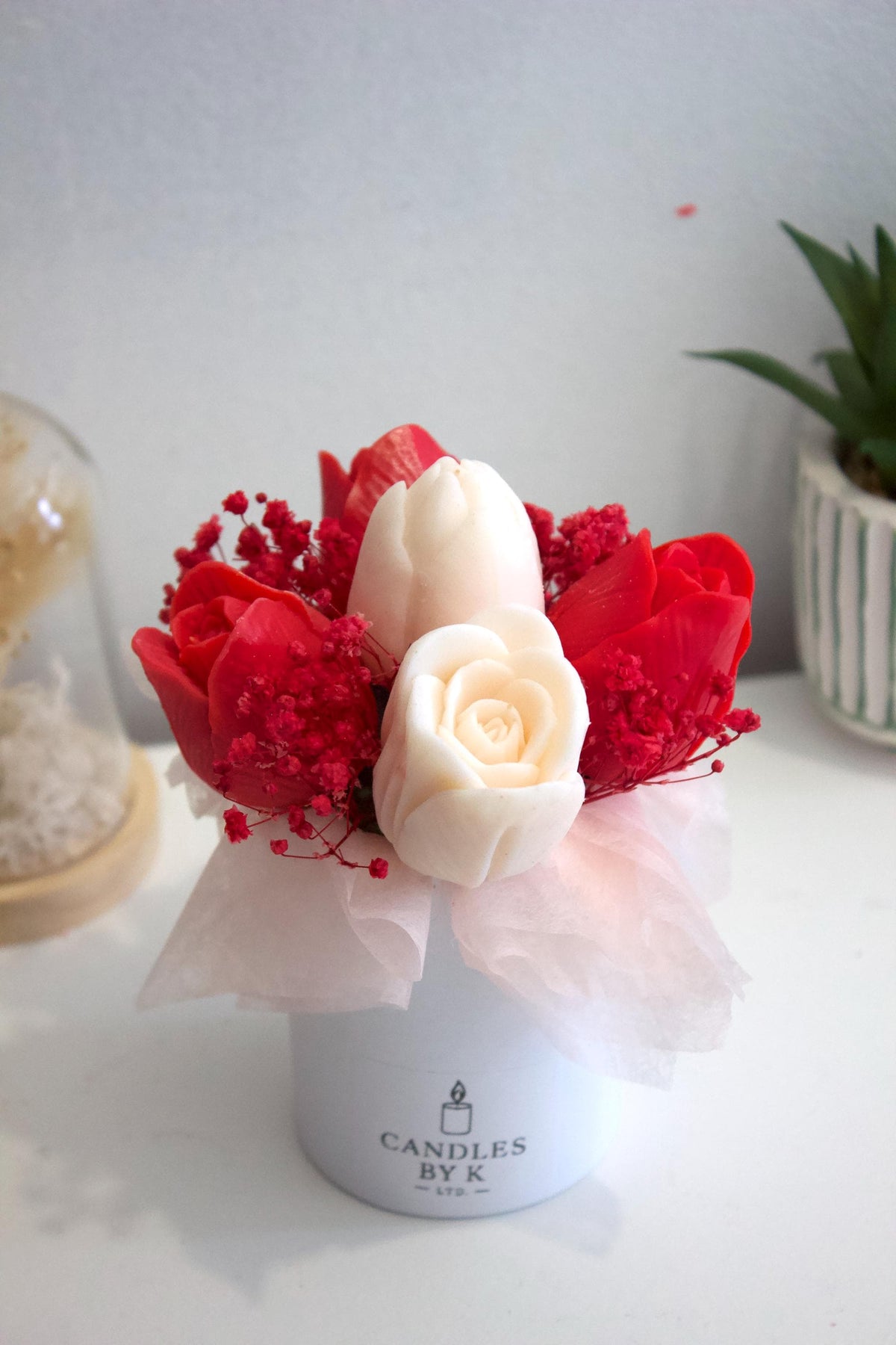 Handmade Tulip Wax Melt Bouquet | Scented Floral Home Fragrance Gift